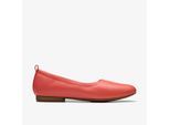Fawna Soft Coral Leather Schuhe
