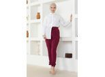 Met riem Broek Pruim