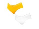 Pack-2 Damen Höschen aus elastischem und atmungsaktivem Stoff D05DN