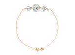 DIADEMA - Armband Trilogie - Pinky Gold - Love Jewelry Kollektion