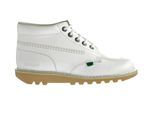 Kicker Kicks Hi Core Womens White Stiefel