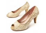 Montevida Absatzschuh Unne9 in Gold