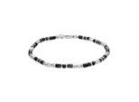 Luxenter Armband in Silberoptik und grauem Quarz – Hayo