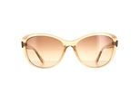 Calvin Klein zonnebril CK19560S 270 Crystal Beige Brown Gradiënt