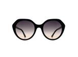 Guess GF6201 01B glanzende zwart blauw roze zonnebril met kleurverloop