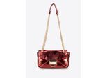 Wittchen Dames Mini Crossbody Tas in Glanzend Rood Eco-Leer