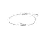 Luxenter Armband mit Silberfinish – Alphabet