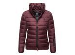 Marikoo dames gewatteerde jas Poisen met hoge kraag & teddyfleece zakken