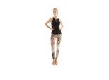 Animal Print Seidenhose