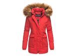 Navahoo Dames Winterjas Schneeengel Princess – Klassiek, Warm & Met Afneembare Kunstbontkraag