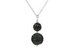DIADEMA - Halskette Black Night - Kristall Schwarz - Love Jewelry Collection