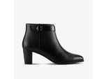 Kaylin 60 Stiefel aus schwarzem Leder