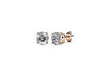 Mary Ohrringe - Rose Gold und Kristall