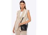 Wittchen Dames Kleine Bucket Bag Gemaakt van Eco-leer Zwart