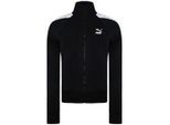 Puma Classics T7 Schwarze Trainingsjacke für Damen
