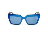 Dames Brede Geometrische Zonnebril KL6181S N