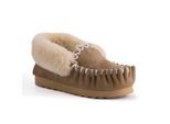 Aus Wooli Australia Hand Stitched Womens Schapenvacht Mocassin
