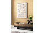 Bild mit Rahmen KARE DESIGN "Gerahmtes Bild Glitter Curtain 120x90cm", beige (farbe bild(er): beige), B:92cm H:122,5cm T:5cm, Bilder, Bild mit Rahmen