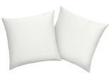 Kissenbezug OTTO HOME "Desner", weiß, B:40cm L:40cm, Microfaser, Obermaterial: 100% Polyester, Kissenbezüge, Kissenbezug, Kissenhülle