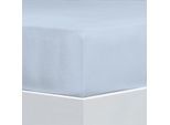 Bettlaken FLORELLA "Flausch-Flanell, 100% Baumwolle", blau, B:100cm L:200cm, Flanell, Obermaterial: 100% Baumwolle CO., Bettlaken, Bettlaken