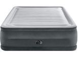 Luftbett INTEX "DuraBeam ComfortPlush High-Rise Airbed" Gr. 152, grau, Luftbetten, B/H/L: 152cm x 56cm x 203cm, PVC, Viskose, Luftbett, B:152cm H:56cm L:203cm