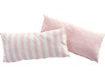Kissenbezug OTTO HOME "Greta", rosa, B:80cm L:40cm, Renforcé, Obermaterial: 100% Baumwolle, Kissenbezüge, Kissenbezug, Kissenhülle mit Wendeoptik, OEKO-TEX und Made in Green zertifiziert, Topseller