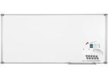 MAUL Whiteboard Premium 2000 SET, silber, emailliert, 2400 x 1200 mm