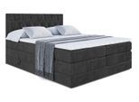 BOXSPRINGBETT VELANTO-BZ KING - 160 x 200 - H3/H4 - Schwarz
