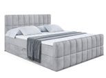 BOXBETT MIAMI-Z - 140x200 cm - H3 - Hellgrau