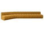 ECKSOFA modulares Sofa Montra-L3 - 472x174x70 cm Senfgelb