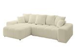 ECKSOFA Ottomane links ENIL-L 297x189x68 Beige Bouclé