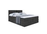 BOXSPRINGBETT BOXI3 KING - 140x200 - H3/H4 - Schwarz