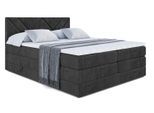 BOXSPRINGBETT BARWA KING - 200x200 - H3/H4 - Schwarz