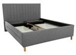 Polsterbett Talio Anthrazit ca. 160x200cm