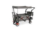 Pinolino Bollerwagen Addplus, Grau, Metall, Textil, 56x67x120 cm, Baby on Tour, Kinderwagen, Bollerwagen