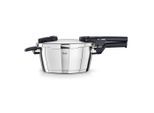 Fissler Schnellkochtopf Vitaquick® Poliert, Silber, Metall, 3.5 L, Druckregelventil, Druckanzeige, Kochen, Töpfe, Schnellkochtöpfe