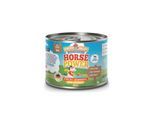 HAPPY JACKY Nassfutter Hypoallergen Pferd mit Süßkartoffel 12x200 g