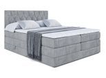 BOXSPRINGBETT VELANTO-BZ KING - 120 x 200 - H3/H4 - Grau