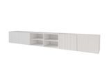 LOWBOARD NOA-2-W 3x100x40x40 cm - Weiß