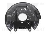 NK Spritzblech, Bremsscheibe 234557 Hinterachse links für TOYOTA