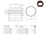 AS-PL Stator, Generator as0051 für VW