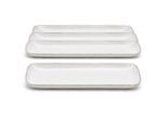 Van Well , Creme , Keramik , rechteckig , 35.5x2.5x20 cm , lebensmittelecht , Kochen & Essen, Tischkultur, Serviertabletts, Servierplatten