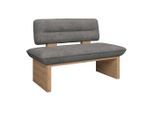 James Wood , Grau , Textil, Holzwerkstoff , 140x87x67 cm ,