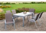 Gartentischgruppe Amalfi Taupe