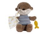Kuscheltier FEHN "Otter Theo, Bean Bag Otter", braun, Plüschfiguren, KinderB:8cm H:18cm T:5,2cm, Plüsch, Kuscheltier, B:8cm H:18cm T:5,2cm