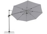 Ampelschirm Active Hellgrau ca. 370cm
