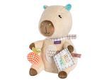 Kuscheltier FEHN "Capybara Clara, Capybara Hello", beige, braun, Plüschfiguren, KinderB:9cm H:20cm T:10cm, Plüsch, Kuscheltier, B:9cm H:20cm T:10cm