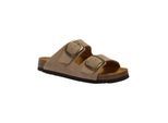 Sandale SCHOLL "Noelle", Damen, Gr. 38, beige, Obermaterial: 100% Rindsleder Leather cow., Schuhe Sandale