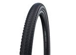 Fahrradreifen SCHWALBE "Marath.Almotion HS603", schwarz (schwarz, reflex), Fahrradreifen, 28 x 1,97
