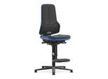 Bimos Hochstuhl Neon Skintec Flexband blau Sitz 590-870 mm Synchrontechnik (9571-4000-3277)